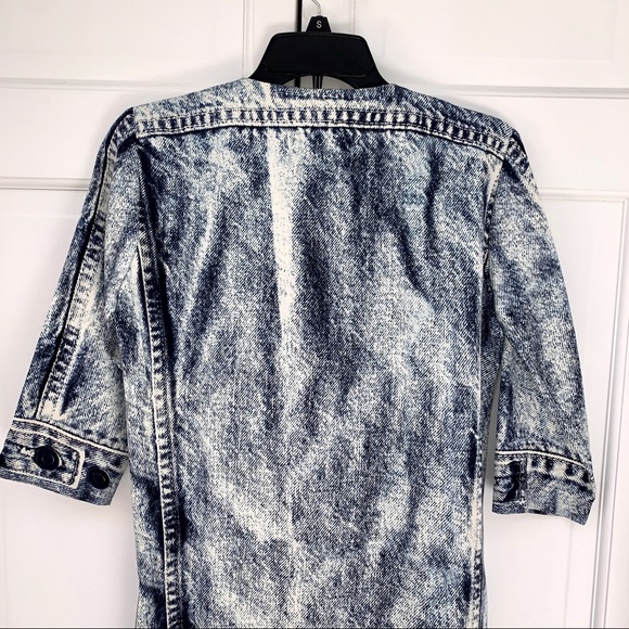 Emma Cook Denim Printed Silk Jacket - Picture 12 of 16